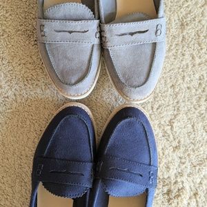 Set of 2: Gap Suede Imitation Loafers